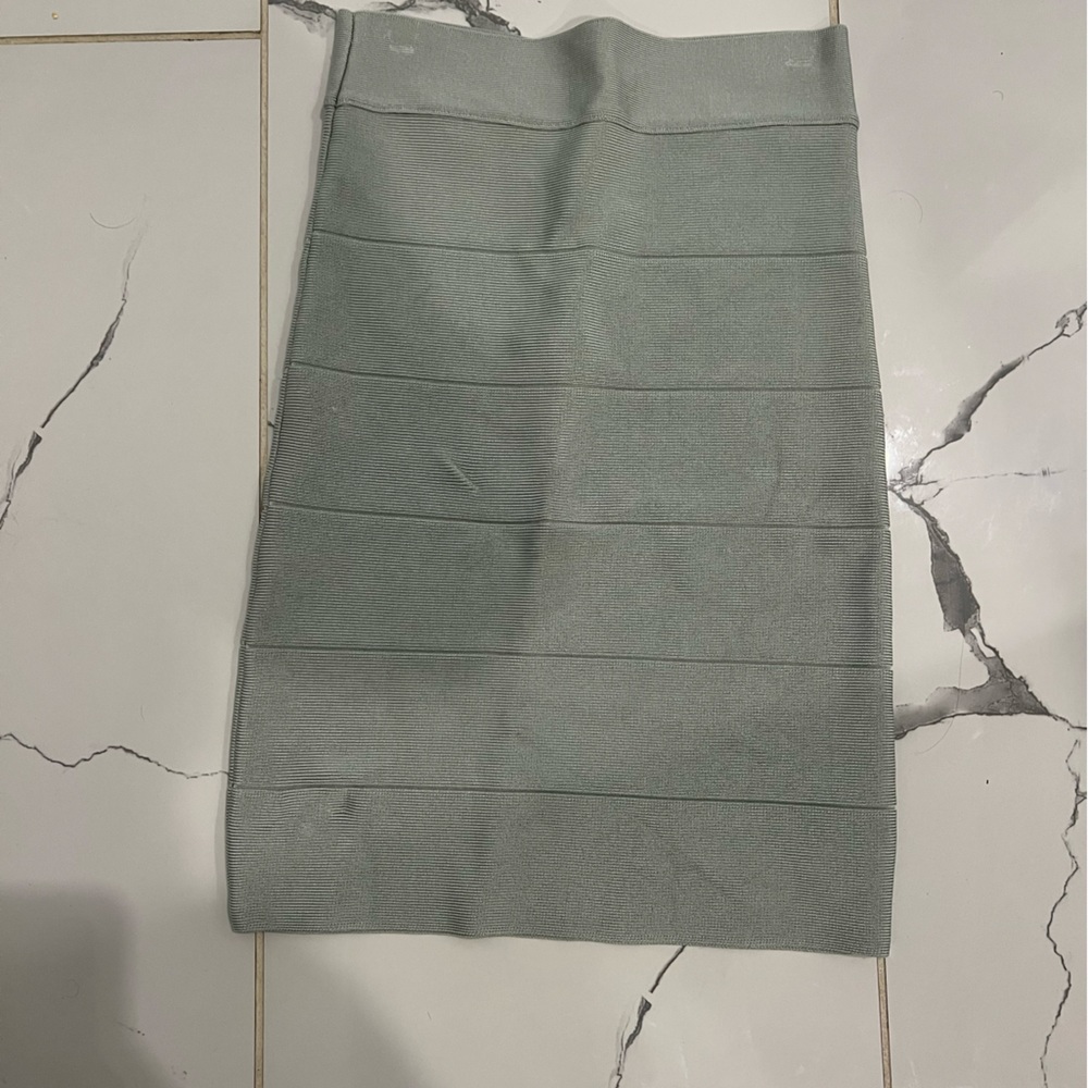 Light blue bebe skirt